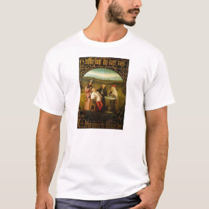 De kuur van Folly door Hieronymus Bosch T-shirt