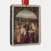 De kuur van Folly Metalen Ornament (Rechts)