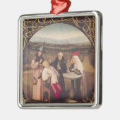 De kuur van Folly Metalen Ornament (Links)