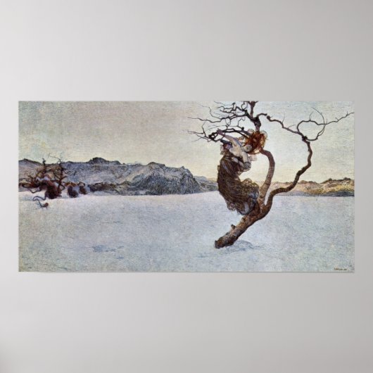 De kwaadaardige moeders van Giovanni Segantini Poster (Voorkant)