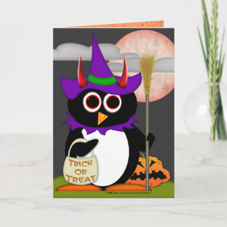 De kwade Heks van de Pinguïn Kaart
