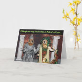 De Kwal Halloween van het golden retriever Kaart (Gele Bloem)