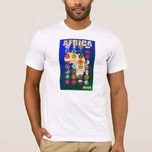 De kwalificerende teams voor Afrika 2010 T-shirt