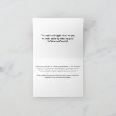 De Kwaliteit van de Druk van het Logo van PMI, Bedankkaart (Binnen)