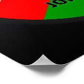 de kwaliteitsvlag van Jordan Roundel Poster (Hoek)