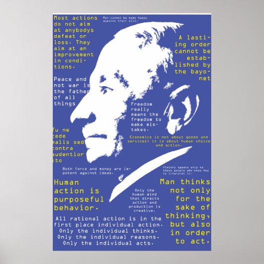 De kwantificeerbare Mises Poster (Voorkant)