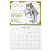 De kwartgebrandorde kalender (Jan 2026)