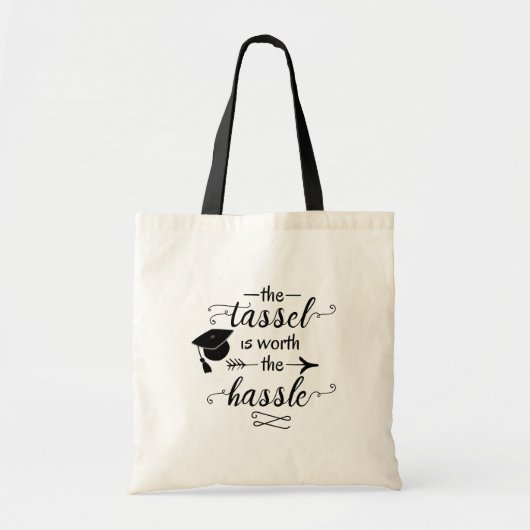De kwast is het gedoe waard tote bag (Voorkant)