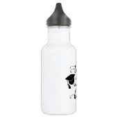 De kwast is het gedoe waard waterfles (Links)