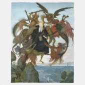 De kwelling van de heilige Antonius Fleece Blanket (Voorkant)