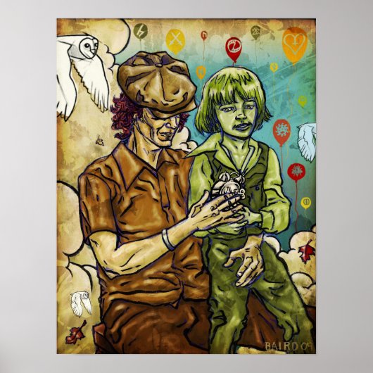 De kwetsbaarheid van ballonnen poster (Voorkant)