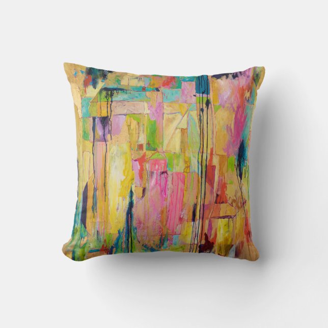 De kwetsbare weg MaryLea Harris Art Pillow Kussen (Voorkant)