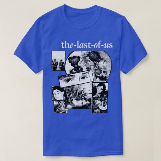 De L4st 0f Deel II neemt me donker T in T-shirt (Design voorkant)