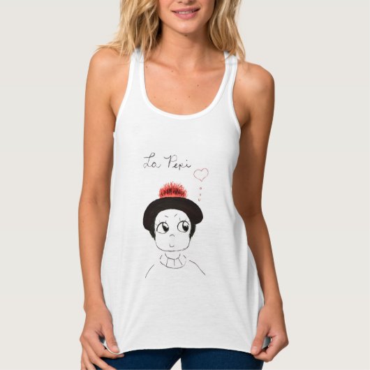 De La Pepi-thee Tanktop (Voorkant)