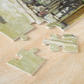 De La Rue Bavolle bij Honfleur door Claude Monet Legpuzzel (Zijkant)