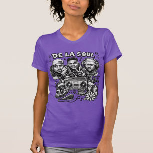 De La Soul Hip Hop Tribute Vintage Streetwear  T-shirt