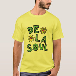 De La Soul Retro Hip Hop Logo Eenvoudig Handgeteke T-shirt