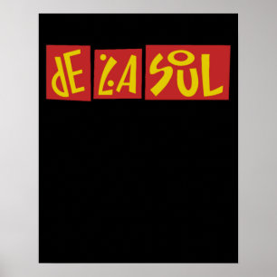 De La Soul Typografie Poster