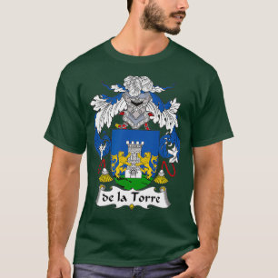 De la Torre Coat of Arms Family Crest T-shirt
