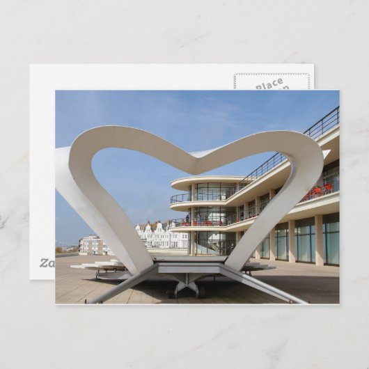 De La Warr Pavilion Bexhill-on-Zee Briefkaart (Voorkant / Achterkant)