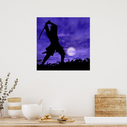 De laag poster (Keuken)