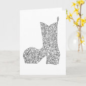 DE LAARS VAN DE COWBOY KAART (Gele Bloem)