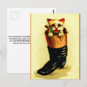 De Laars van Puss 'n Briefkaart (Voorkant / Achterkant)