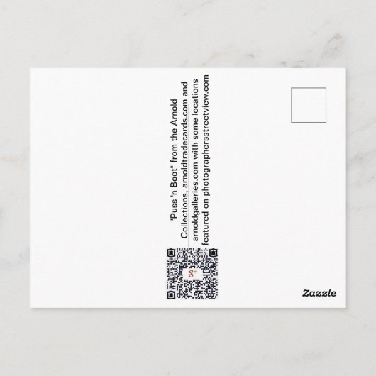 De Laars van Puss 'n Briefkaart (Achterkant)