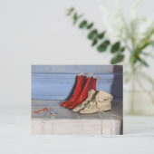 De laarzen van Miss Simpson | William Nicholson Briefkaart (Staand voorkant)