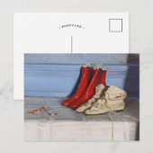 De laarzen van Miss Simpson | William Nicholson Briefkaart (Voorkant / Achterkant)