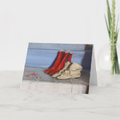 De laarzen van Miss Simpson | William Nicholson Kaart (Voorkant)