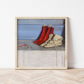 De laarzen van Miss Simpson | William Nicholson Poster