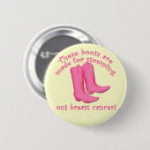 De laarzen worden gemaakt voor het Stomping uit bo Ronde Button 5,7 Cm (Voorkant /achterkant)