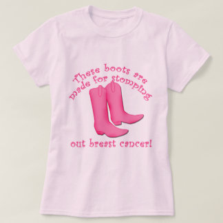De laarzen worden gemaakt voor het Stomping uit bo T-shirt