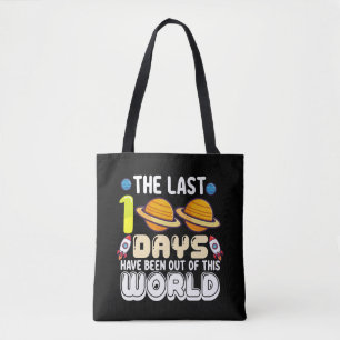 De laatste 100 dagen waren buitenaards tote bag