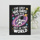De laatste 100 dagen waren buitengewoon kaart (Staand voorkant)