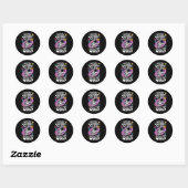 De laatste 100 dagen waren buitengewoon ronde sticker (Vel)