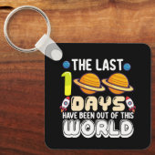 De laatste 100 dagen waren uit de wereld sleutelhanger (Voorkant)