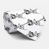 De laatste aanraking stropdas (Opgerold)