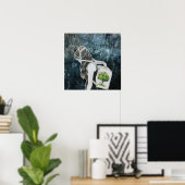 De laatste adem op aarde (BEWAAR HET BOSTER) Poster (Thuiskantoor)