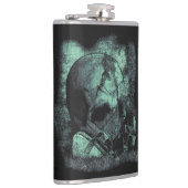 De laatste adem - Techno-Dystopian Streetwear Heupfles (Rechts)