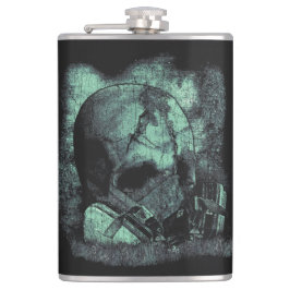 De laatste adem - Techno-Dystopian Streetwear Heupfles