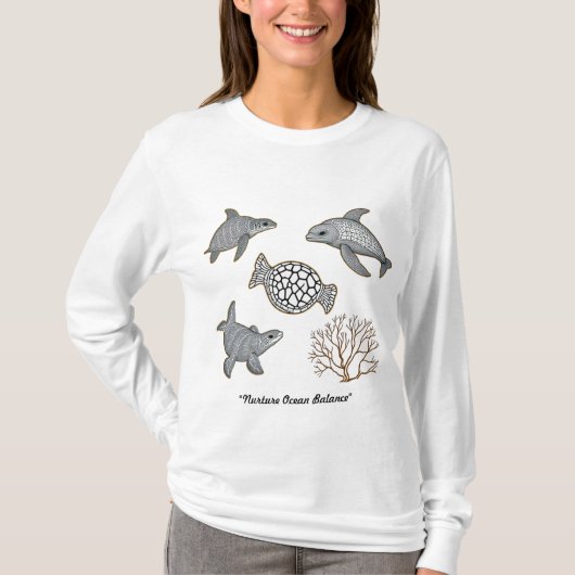 De laatste adem van de oceaan t-shirt (Voorkant)