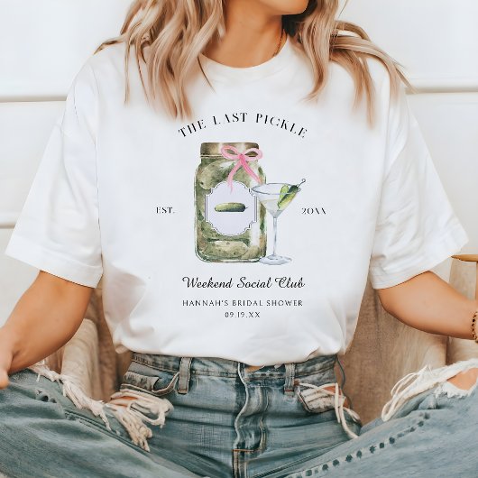 De Laatste Augurk | Bachelorette Weekend T-shirt