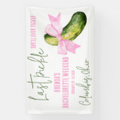 De Laatste Augurk Die Ze Eens Zal Kietelen Bruidsf Spandoek (Verticaal)