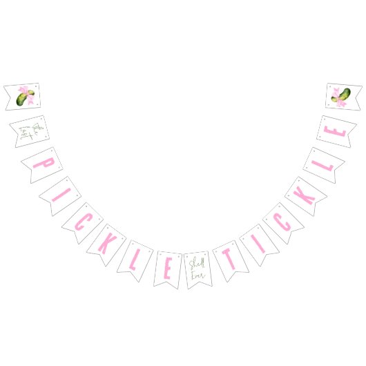 De Laatste Augurk Die Ze Eens Zal Kietelen Bruidsf Vlaggetjes (Alle)