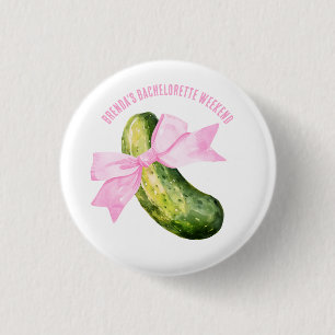De laatste augurk die ze ooit zal kietelen vrijgez ronde button 3,2 cm