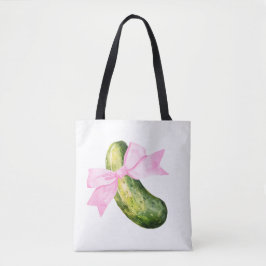 De laatste augurk die ze ooit zal kietelen Vrijgez Tote Bag