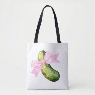 De laatste augurk die ze ooit zal kietelen Vrijgez Tote Bag