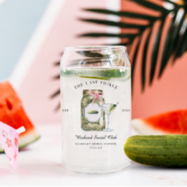 De laatste augurk | vrijgezellenweekend blikvorm glas